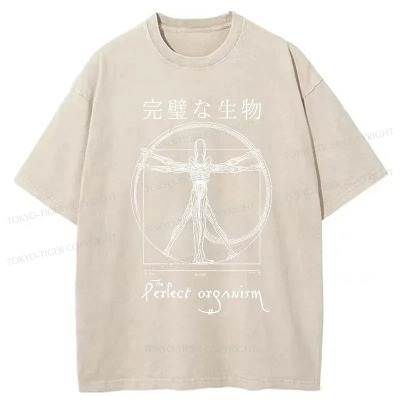 Tokyo-Tiger Perfect Organism Japanese Washed T-Shirt