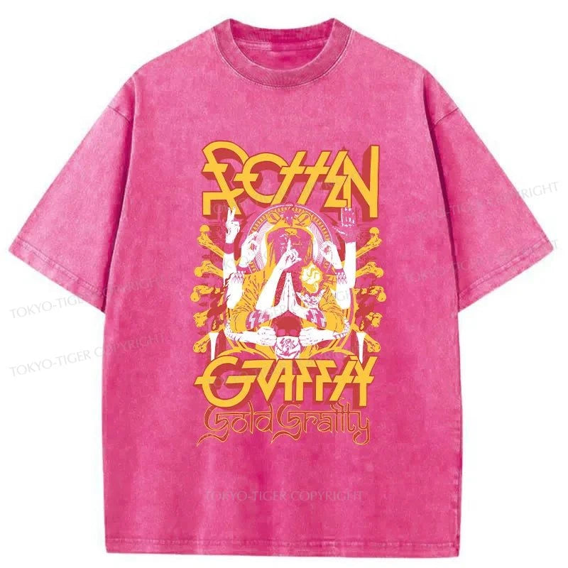 Tokyo-Tiger Rottengraffty Japanese Washed T-Shirt