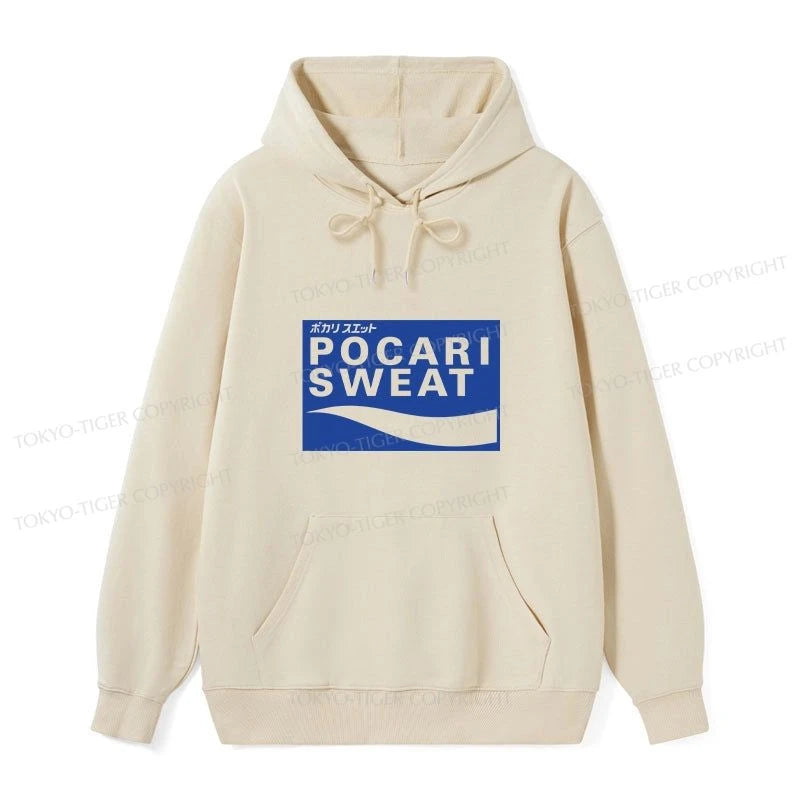 Tokyo-Tiger POCARI SWEAT Logo Classic Hoodie