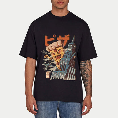 Tokyo-Tiger Great Pizza Kaiju Japanese Classic T-Shirt