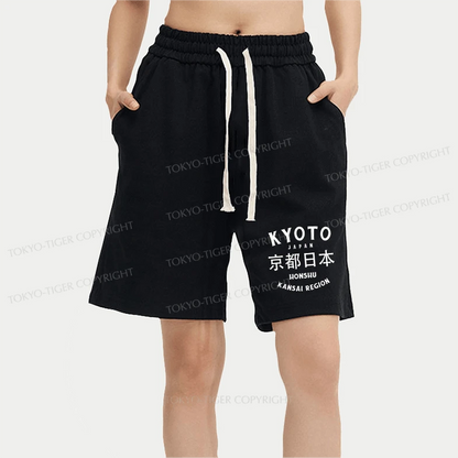 Tokyo-Tiger Kyoto Japan Kanji Unisex Shorts