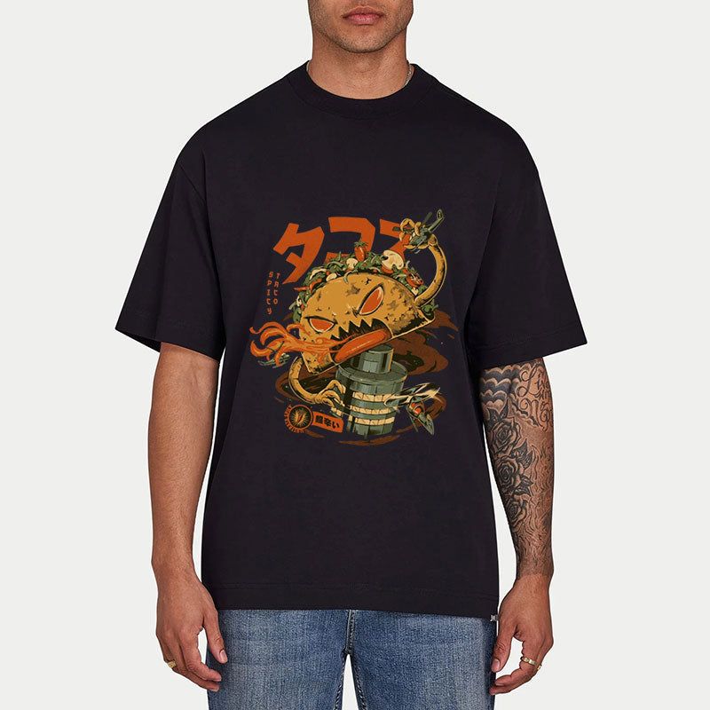 Tokyo-Tiger Japanese Spicy Taco Attack Classic T-Shirt