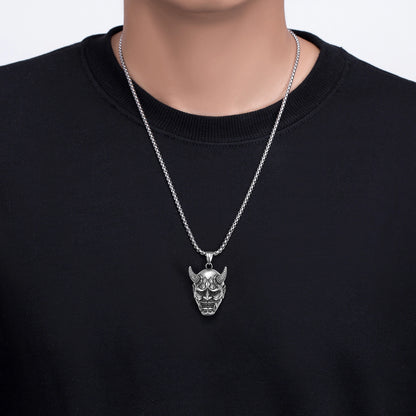 Tokyo-Tiger Demon Ghost Prajna Mask Necklace