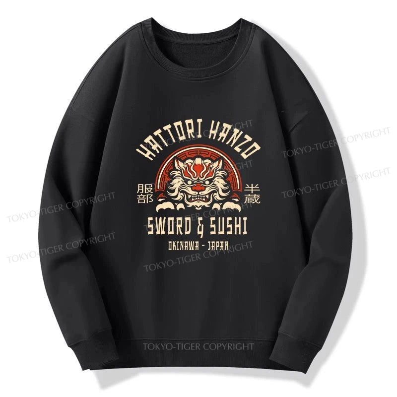 Tokyo-Tiger Hattori Hanzo Sword Sweatshirt