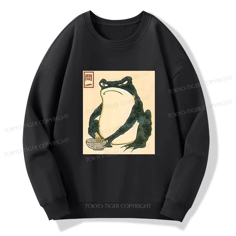 Tokyo-Tiger Matsumoto Hoji Japanese Frog Sweatshirt