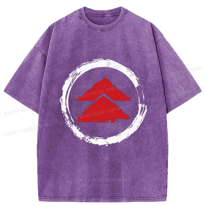 Tokyo-Tiger Tsushima Ghost Logo Washed T-Shirt