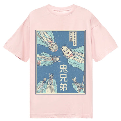 Tokyo-Tiger Demon Brothers Classic T-Shirt