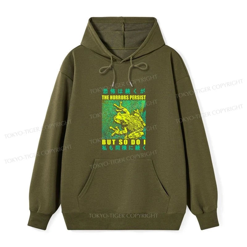 Tokyo-Tiger The Horrors Persist Forg Classic Hoodie