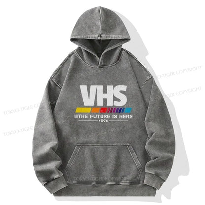 Tokyo-Tiger VHS Japanese Washed Hoodie