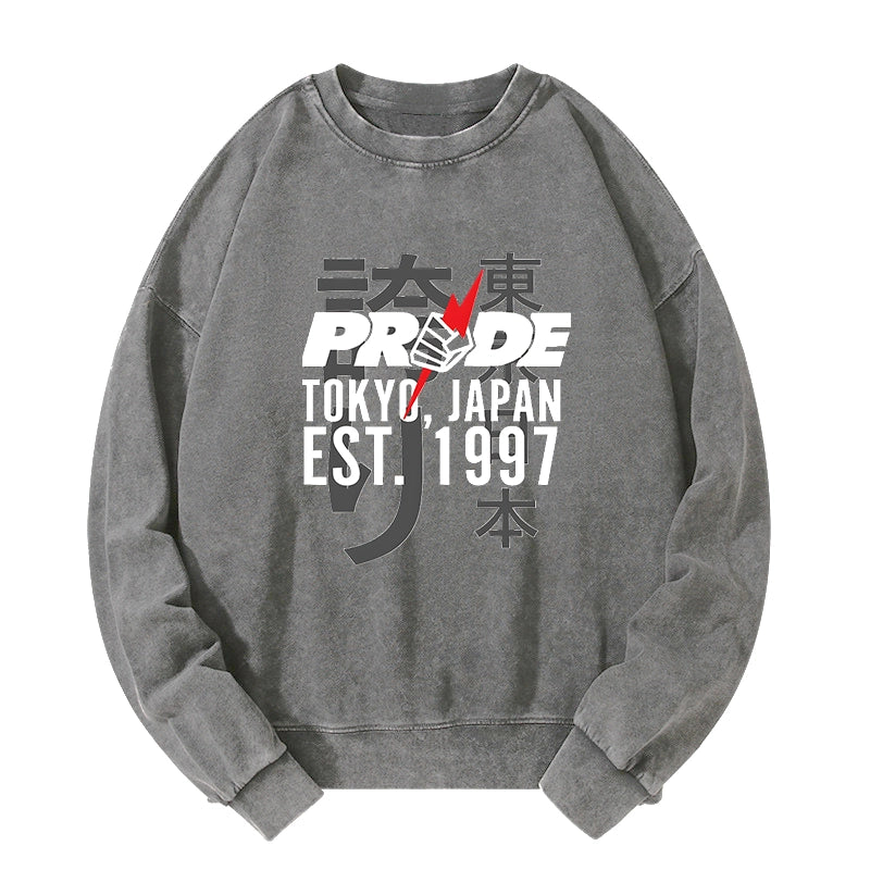 Tokyo-Tiger Pride FC Tokyo Japan Washed Sweatshirt