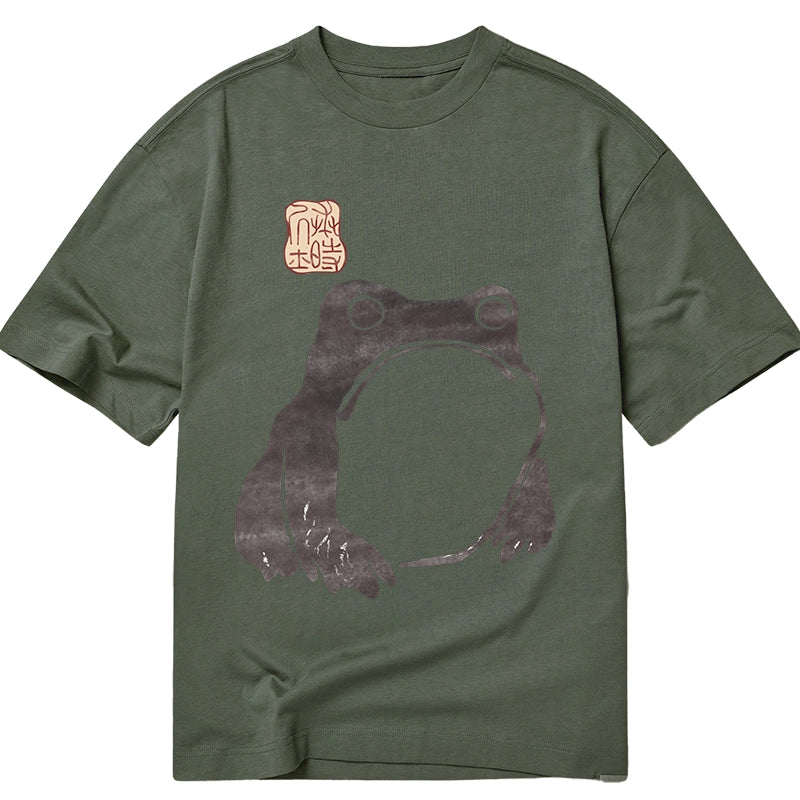 Tokyo-Tiger Matsumoto Hoji woodblock print frog Classic T-Shirt