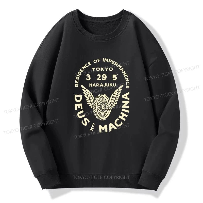 Tokyo-Tiger Deus Ex Machina Tokyo Sweatshirt