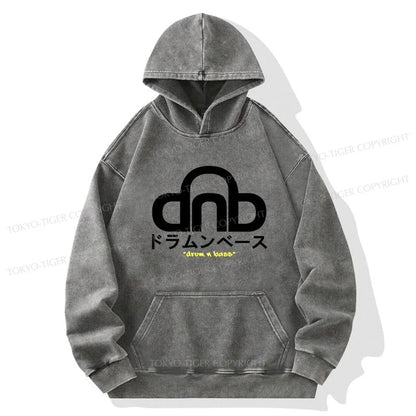 Tokyo-Tiger DNB Japan Washed Hoodie