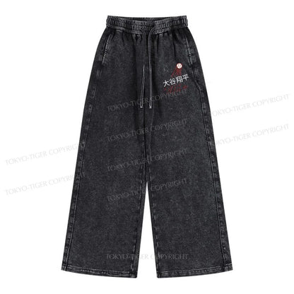 Tokyo-Tiger Shohei Ohtani Japanese Washed Sweatpants