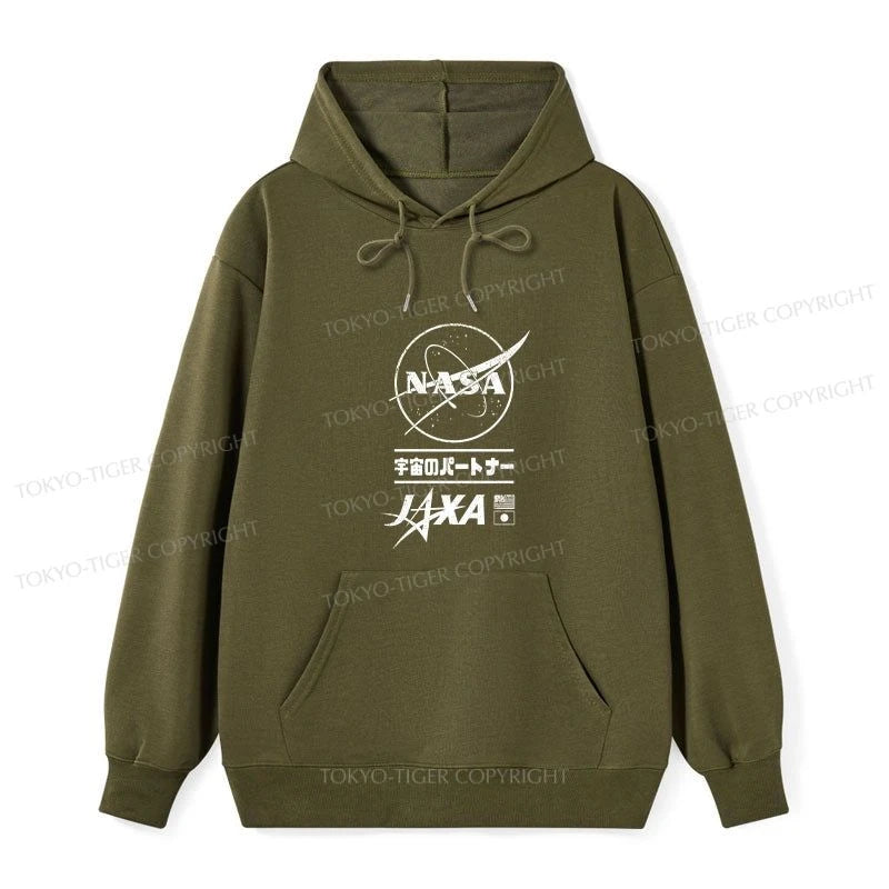 Tokyo-Tiger NASA JAXA Space Partners Classic Hoodie