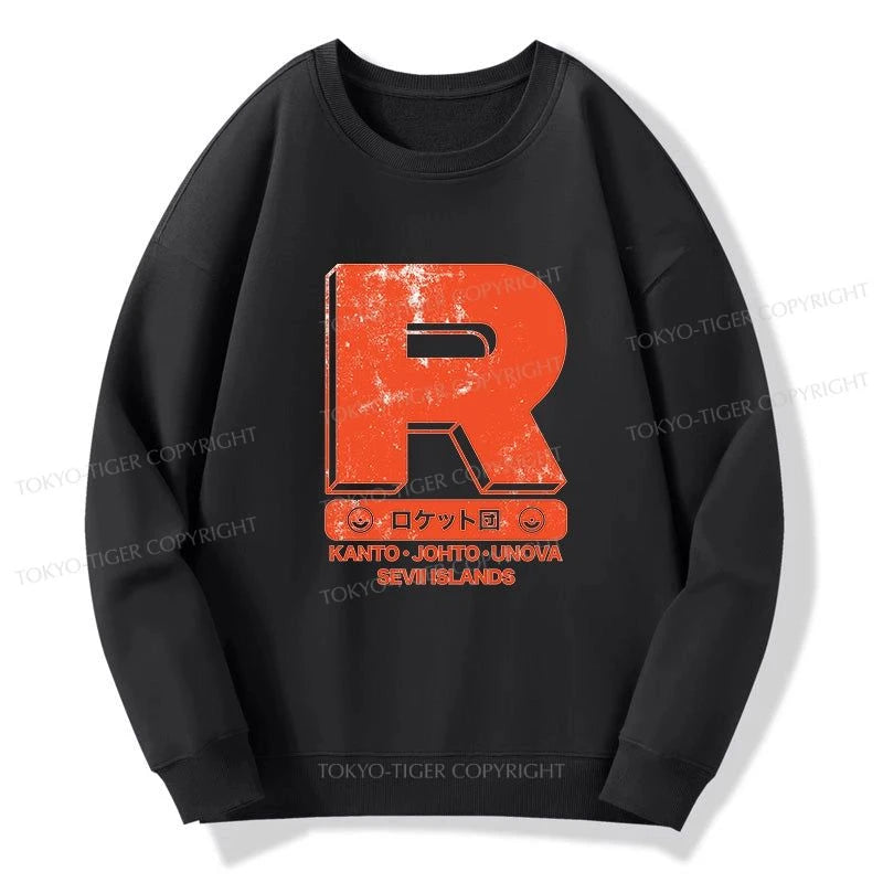 Tokyo-Tiger Team Rocket Japanese Sweatshirt