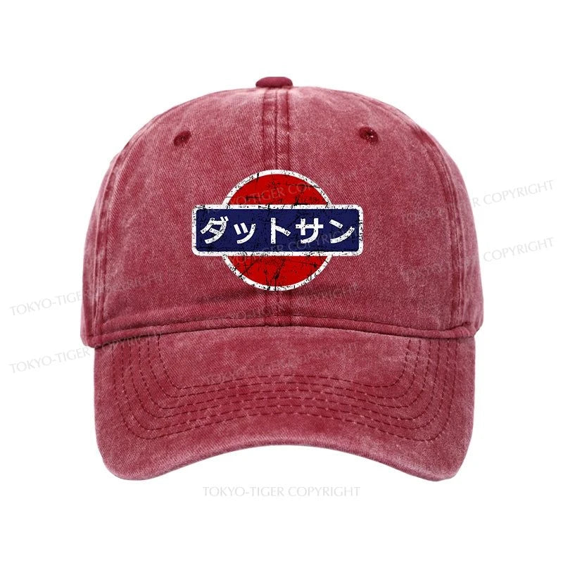 Tokyo-Tiger Datsun Vintage Japanese Car Washed Cap