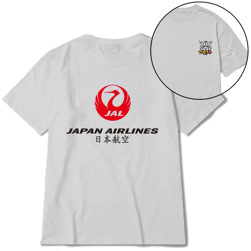 Tokyo-Tiger Japan Airlines Front Back Classic T-Shirt