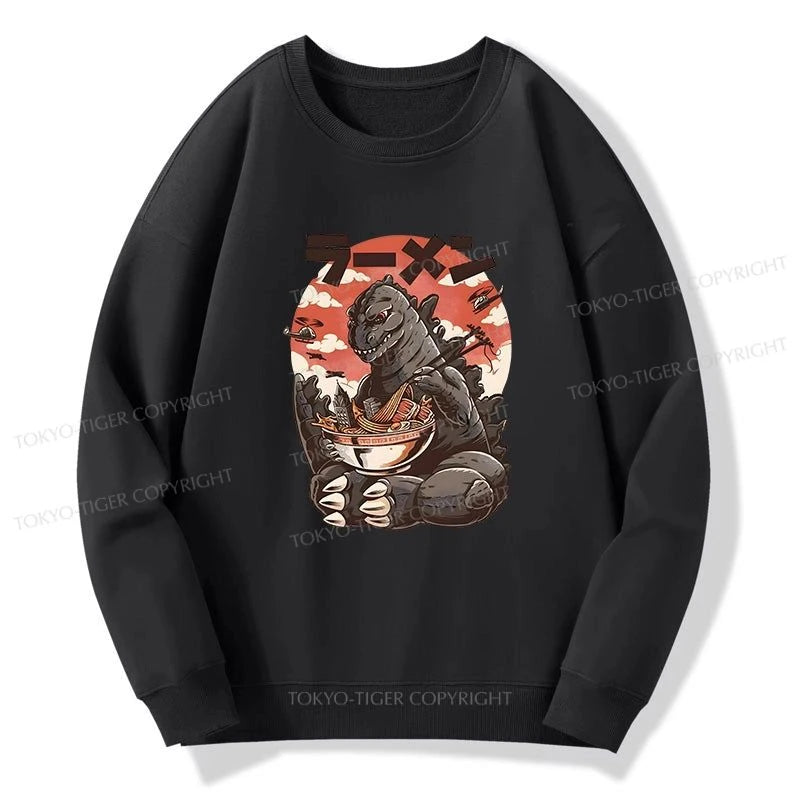 Tokyo-Tiger Ramen Monster Japanese Sweatshirt