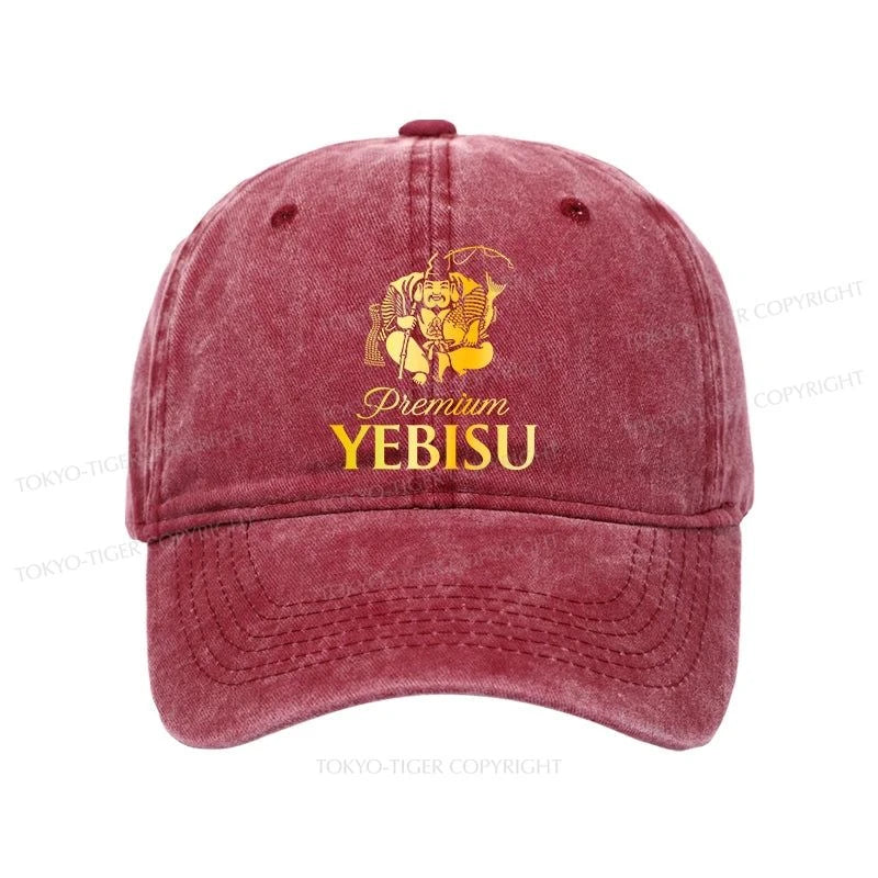 Tokyo-Tiger Yebisu Beer Golden Washed Cap