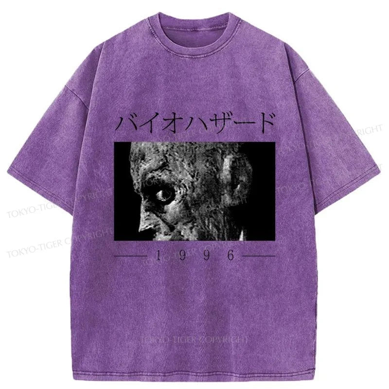 Tokyo-Tiger 1996 Biochemical Crisis Japanese Washed T-Shirt