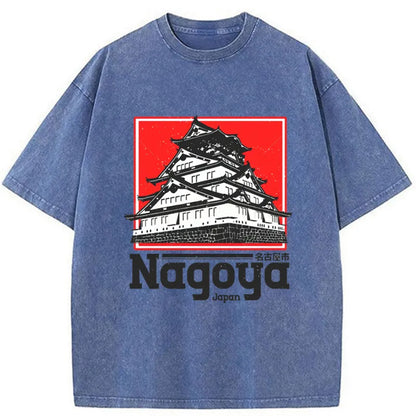 Tokyo-Tiger Nagoya Japan City Washed T-Shirt
