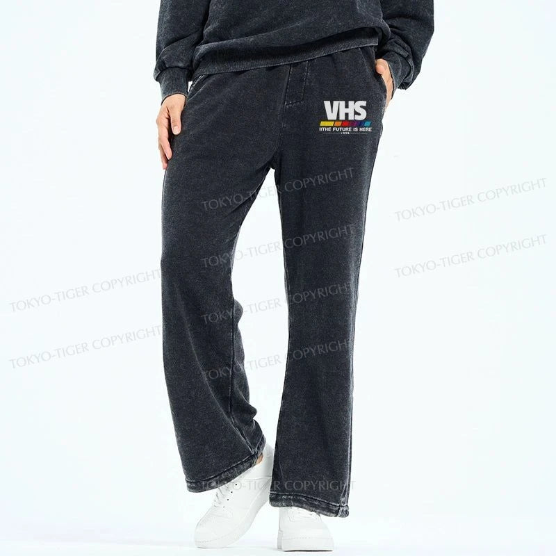 Tokyo-Tiger VHS Japanese Washed Sweatpants