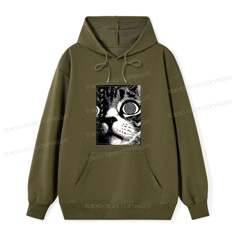 Tokyo-Tiger Scary Cat Japan Classic Hoodie