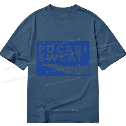 Tokyo-Tiger POCARI SWEAT Logo Classic T-Shirt