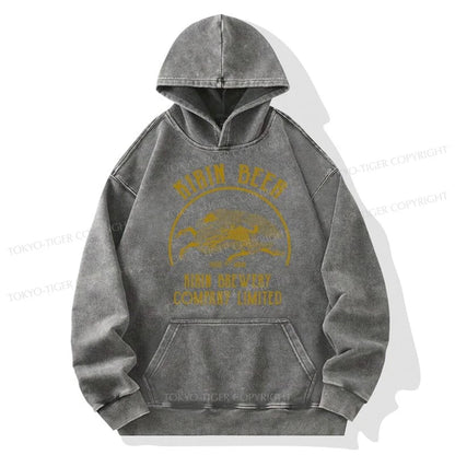 Tokyo-Tiger Kirin Beer Company Washed Hoodie