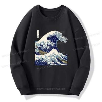 Tokyo-Tiger The Great Wave KanaGawa Sweatshirt