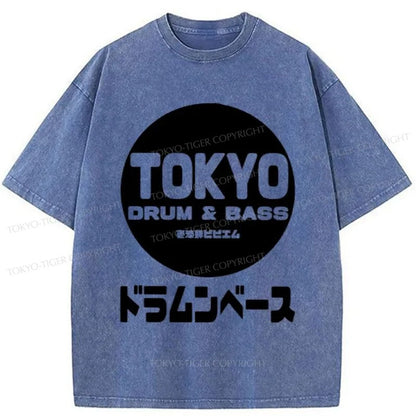 Tokyo-Tiger Tokyo DnB Japanese Washed T-Shirt