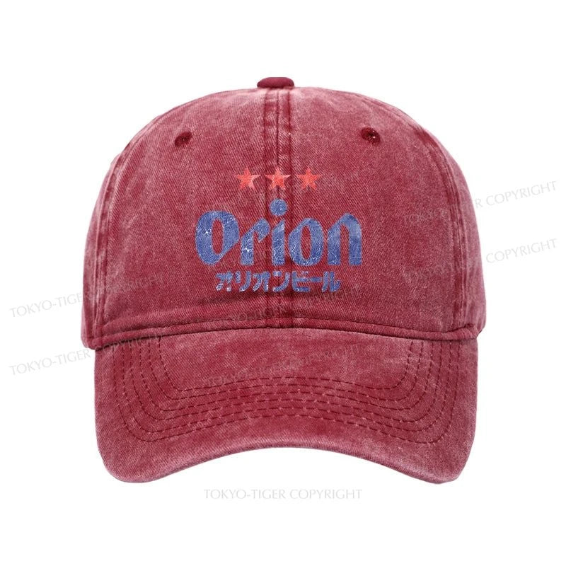 Tokyo-Tiger Orion Breweries Washed Cap