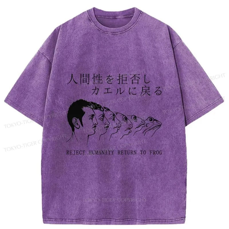 Tokyo-Tiger Return To Frog Washed T-Shirt