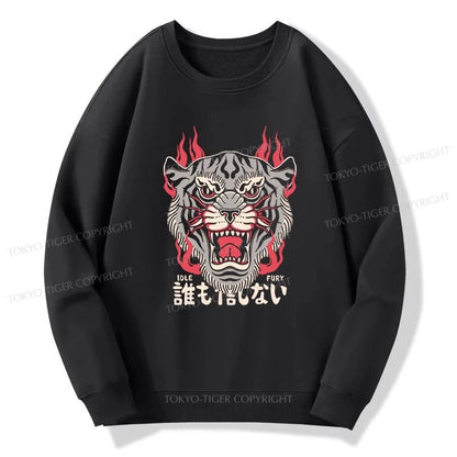 Tokyo-Tiger Retro Tiger Japanese Sweatshirt