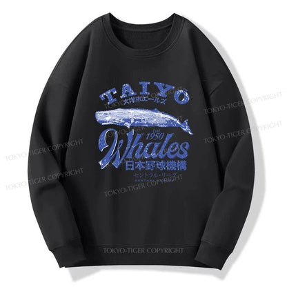 Tokyo-Tiger Japan Taiyo Whales Sweatshirt