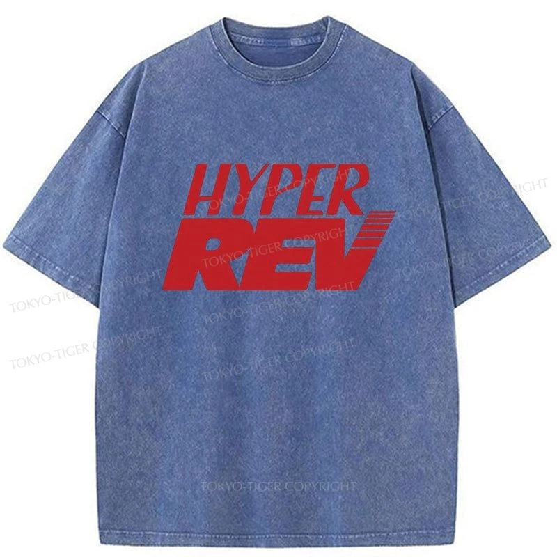 Tokyo-Tiger Hyper Rev Book Washed T-Shirt