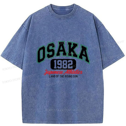 Tokyo-Tiger Osaka 1982 Japanese Washed T-Shirt