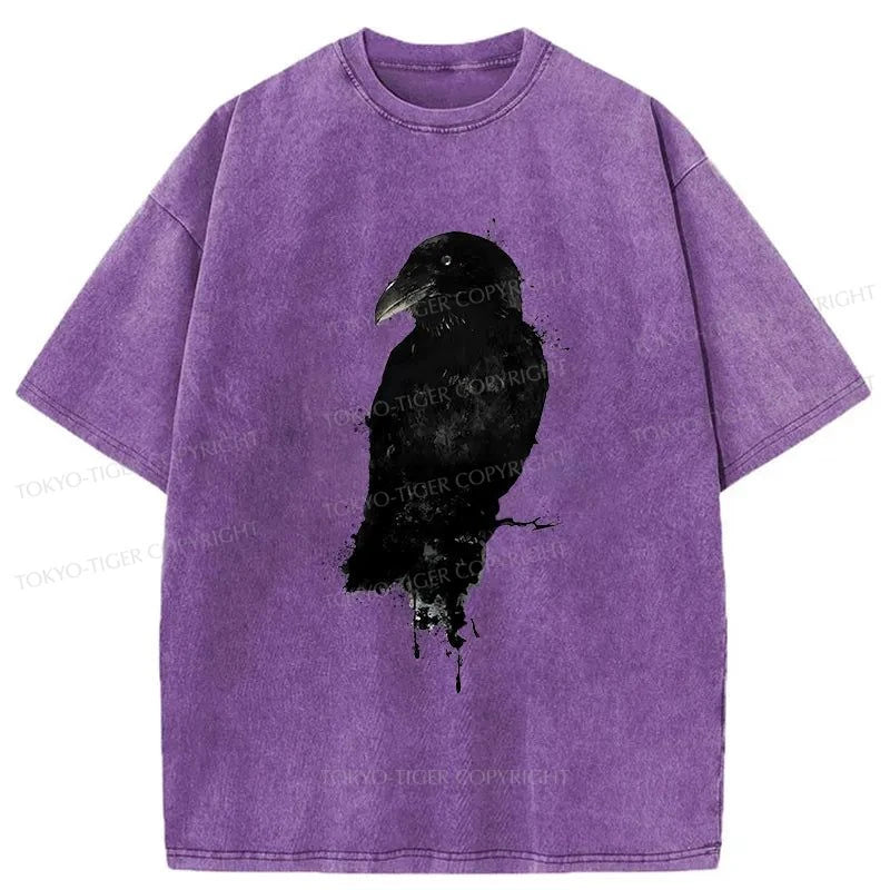 Tokyo-Tiger Black Crow Japan Washed T-Shirt