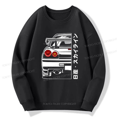 Tokyo-Tiger Nissan Skyline GTR R34 Sweatshirt