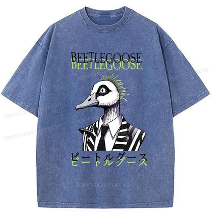 Tokyo-Tiger Beetle Goose Japan Washed T-Shirt