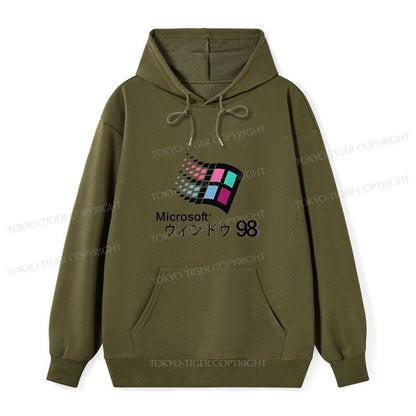 Tokyo-Tiger Microsoft Windows 98 Classic Hoodie