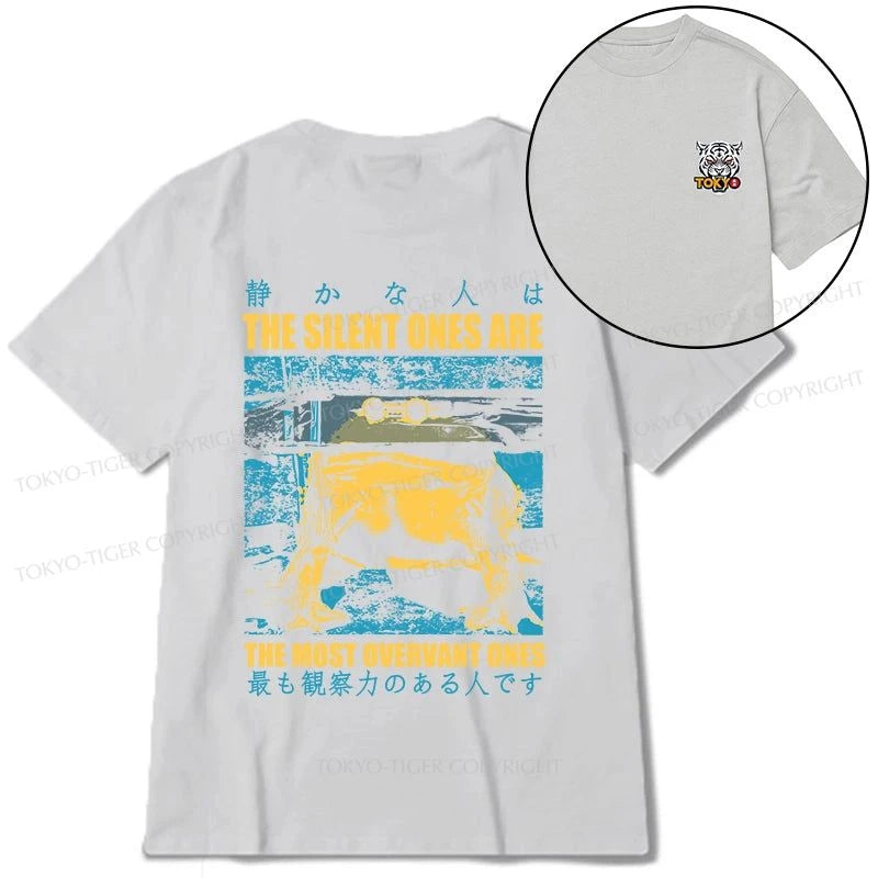 Tokyo-Tiger Silent Frog Japanese Front Back Classic T-Shirt