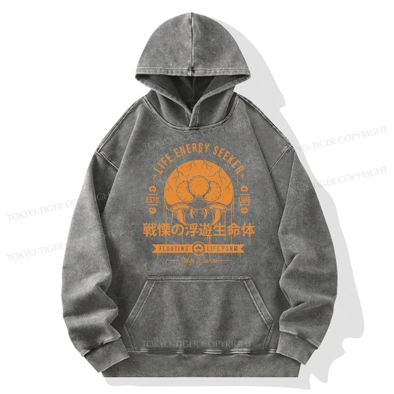 Tokyo-Tiger The Dangerous Larva Washed Hoodie