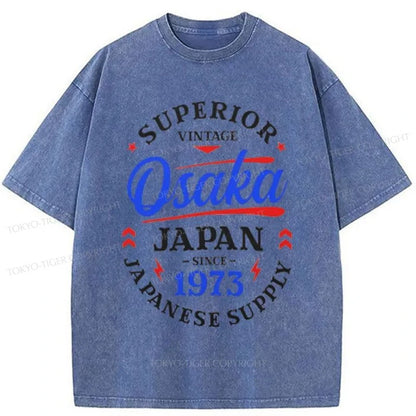 Tokyo-Tiger Superior Japanese Supply Washed T-Shirt