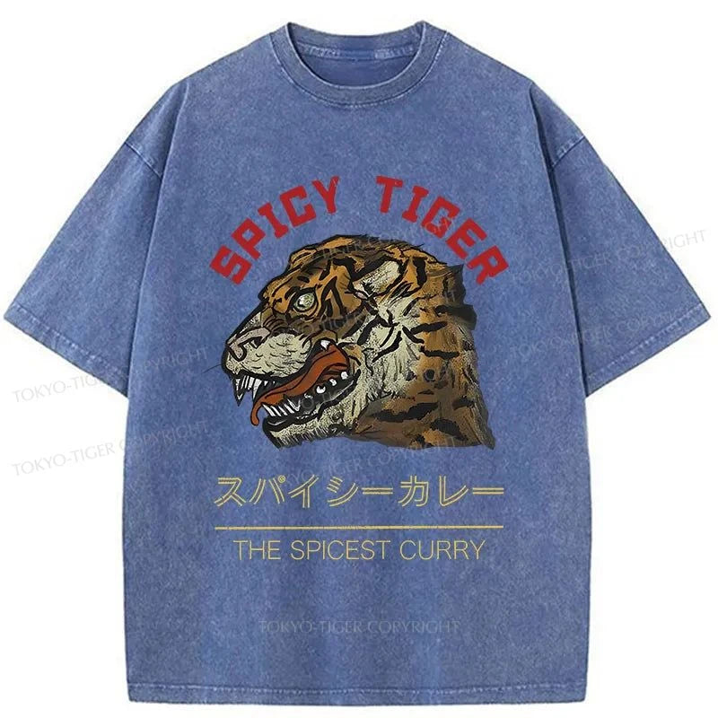 Tokyo-Tiger Spicy Tiger Japanese Washed T-Shirt