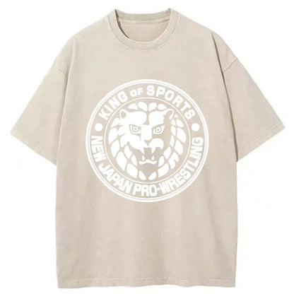 Tokyo-Tiger New Japan Pro Wrestling Washed T-Shirt