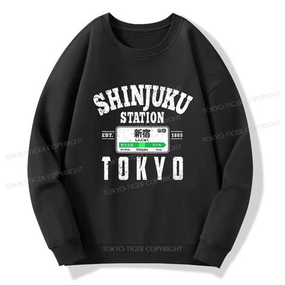 Tokyo-Tiger Shinjuku Station Yamanote Line Sweatshirt