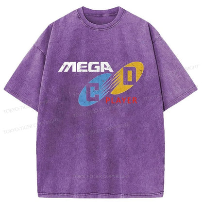 Tokyo-Tiger Mega CD Japanese Washed T-Shirt