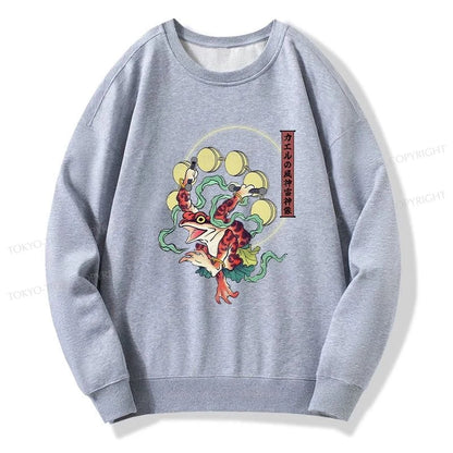 Tokyo-Tiger Frog Monster Japanese Sweatshirt